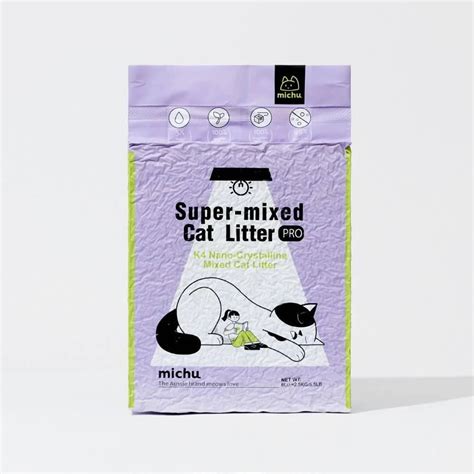 michu cat litter.